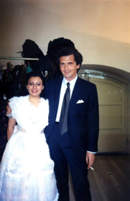 con Carmela Remigio, Palermo 1993.JPG